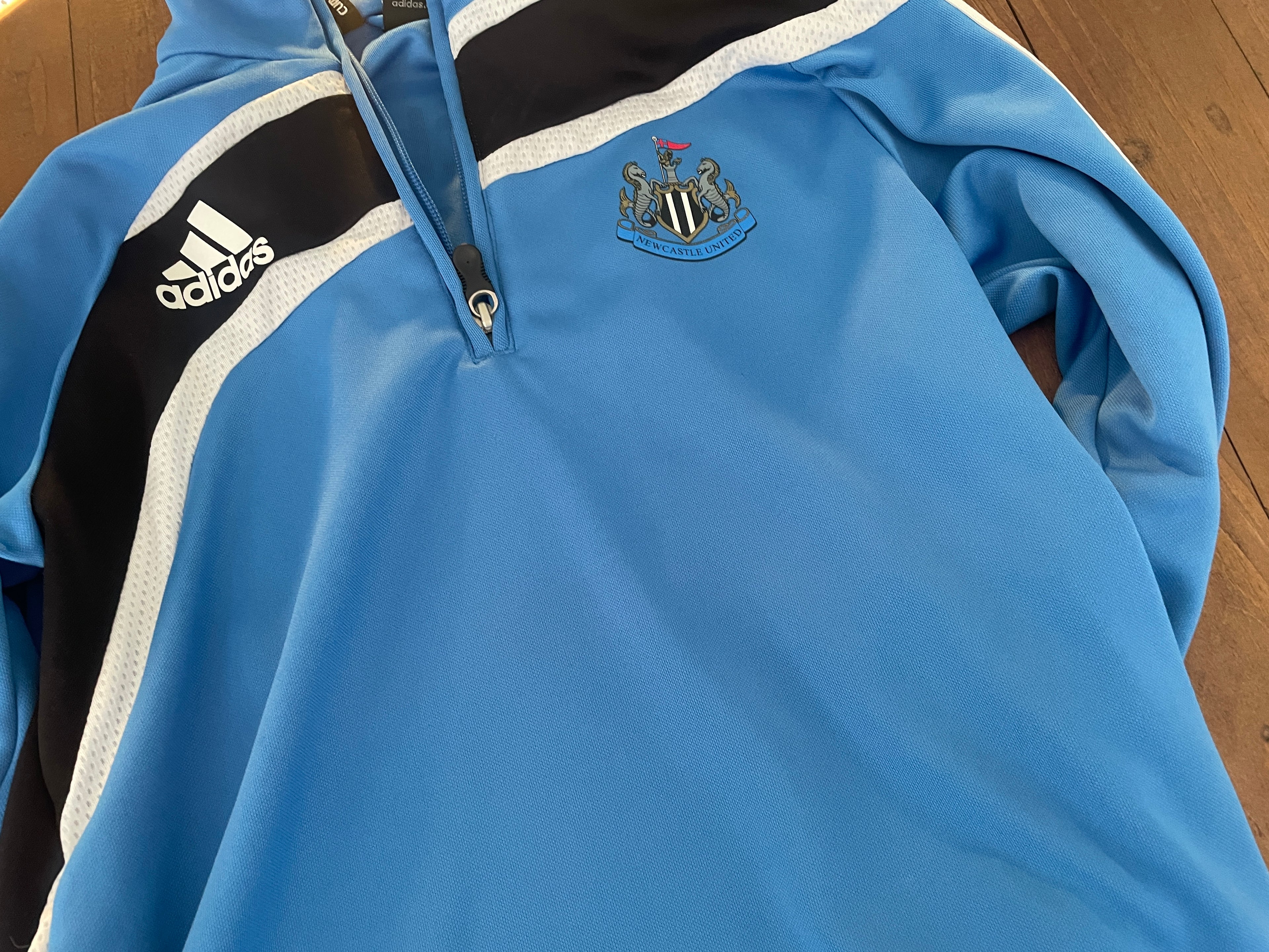 Newcastle United long sleeve quarter zip 2009/10