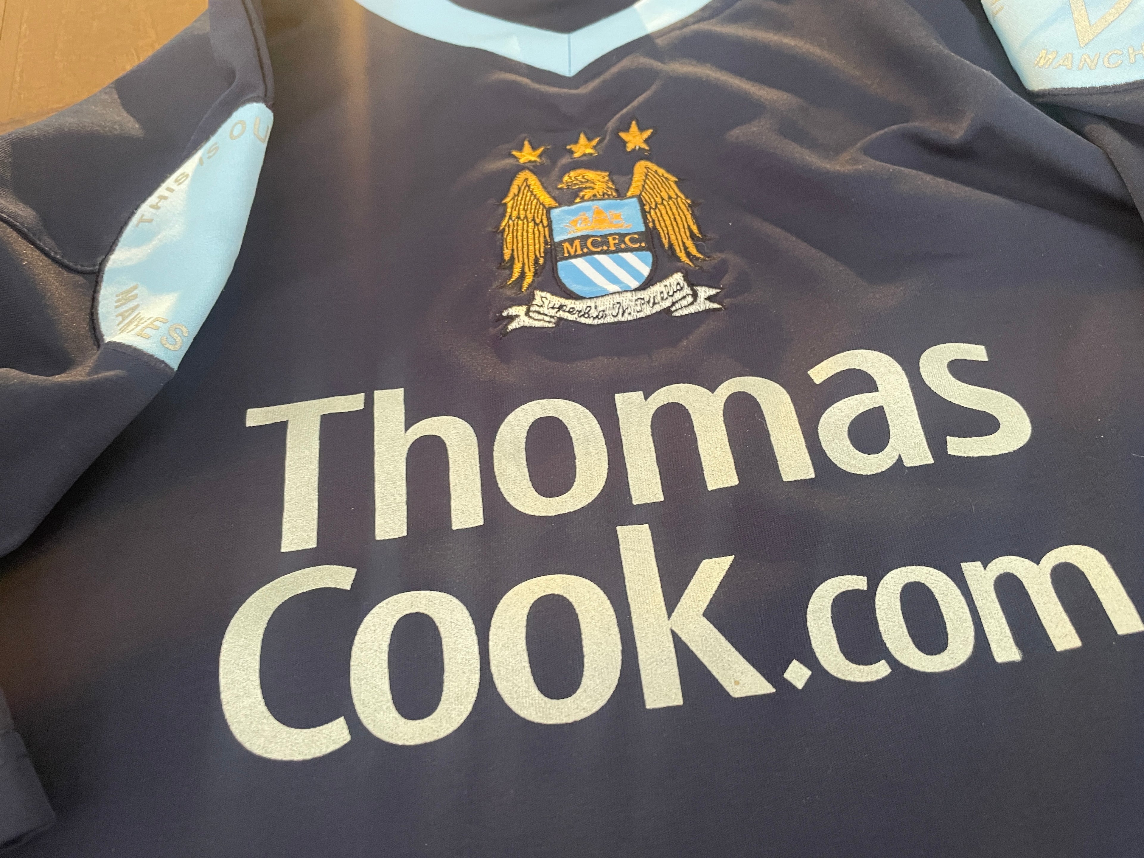 Manchester City 2007/08 training jersey