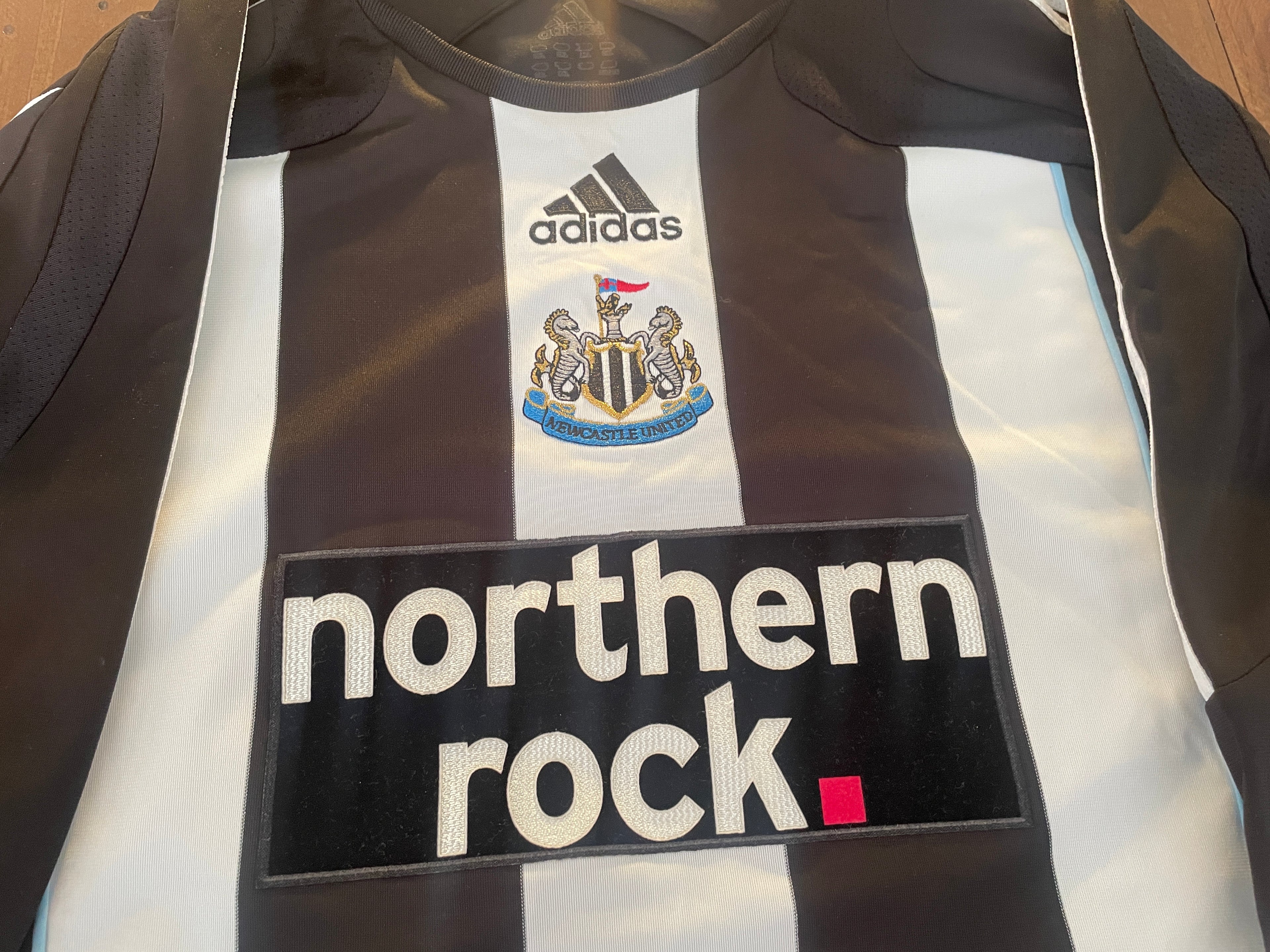 Newcastle United 2008/09 home jersey
